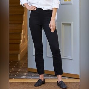 FRANK & EILEEN Pants Women’s Size 26 Black Derry Illusion Pull On Jeans